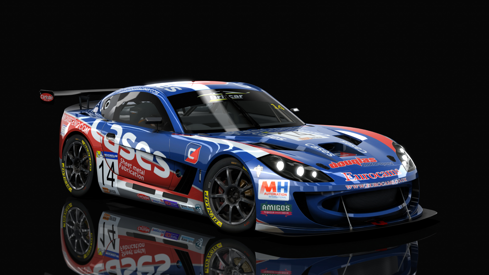 Ginetta GT4 RHD, skin Douglas_Motorsport