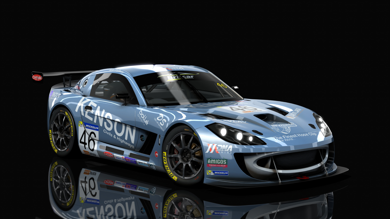 Ginetta GT4 RHD, skin Kenson