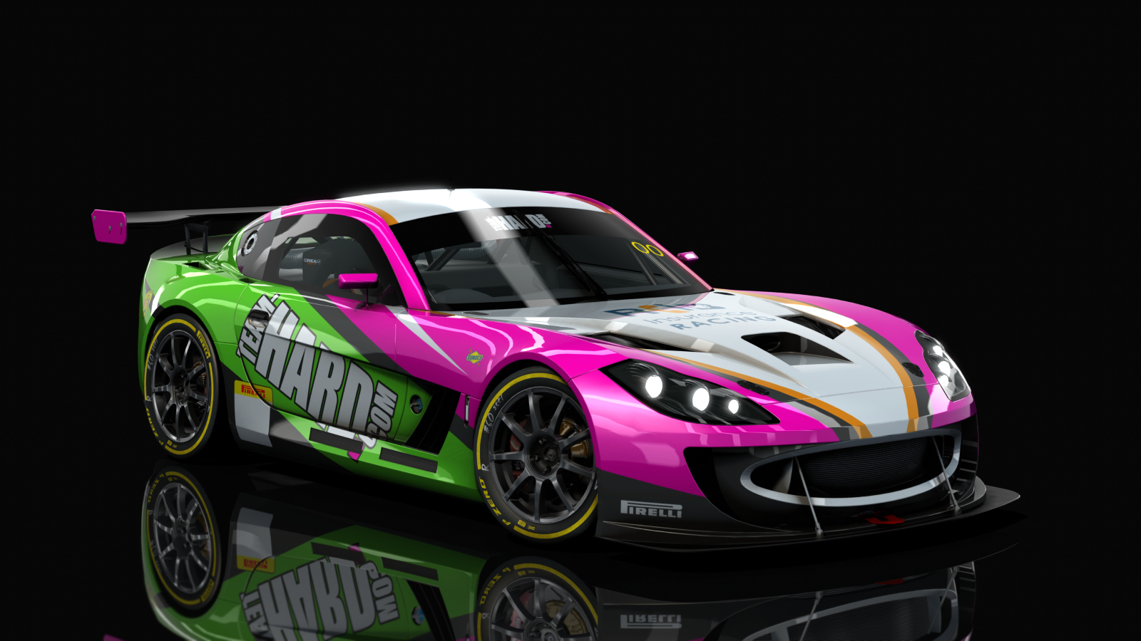 Ginetta GT4 RHD, skin Team_Hard_1