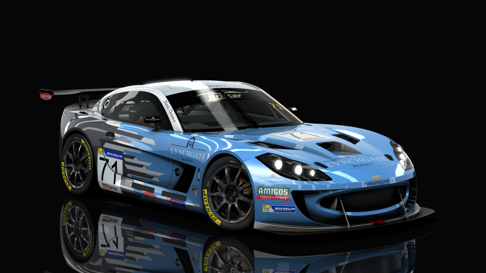 Ginetta GT4 RHD, skin Triple_M