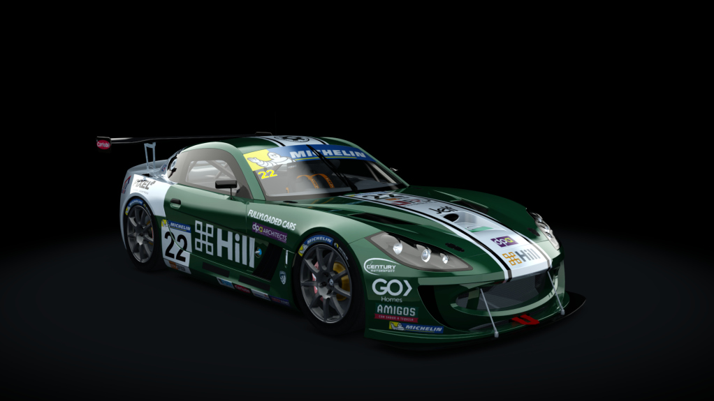 Ginetta G55 SuperCup 2017 LHD, skin 2017_22_green