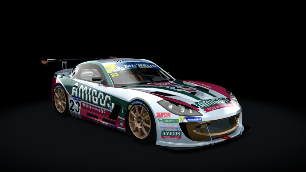 Ginetta G55 SuperCup 2017 LHD, skin 2017_23_gamble