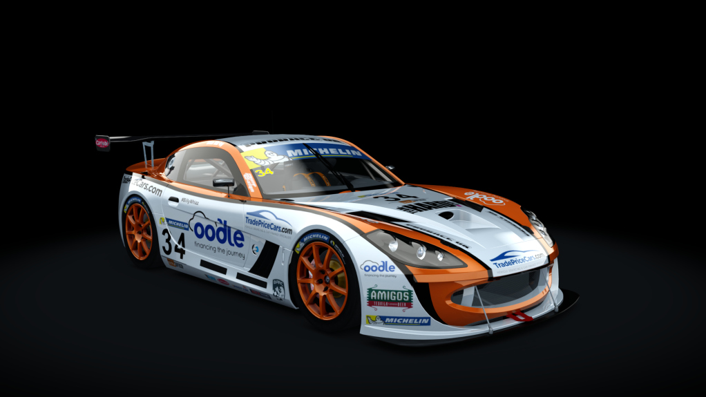 Ginetta G55 SuperCup 2017 LHD, skin 2017_34_kirby