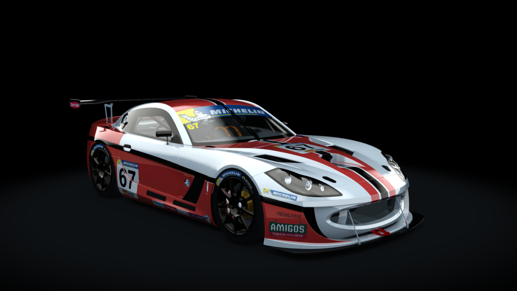 Ginetta G55 SuperCup 2017 LHD, skin 2017_67_brooks