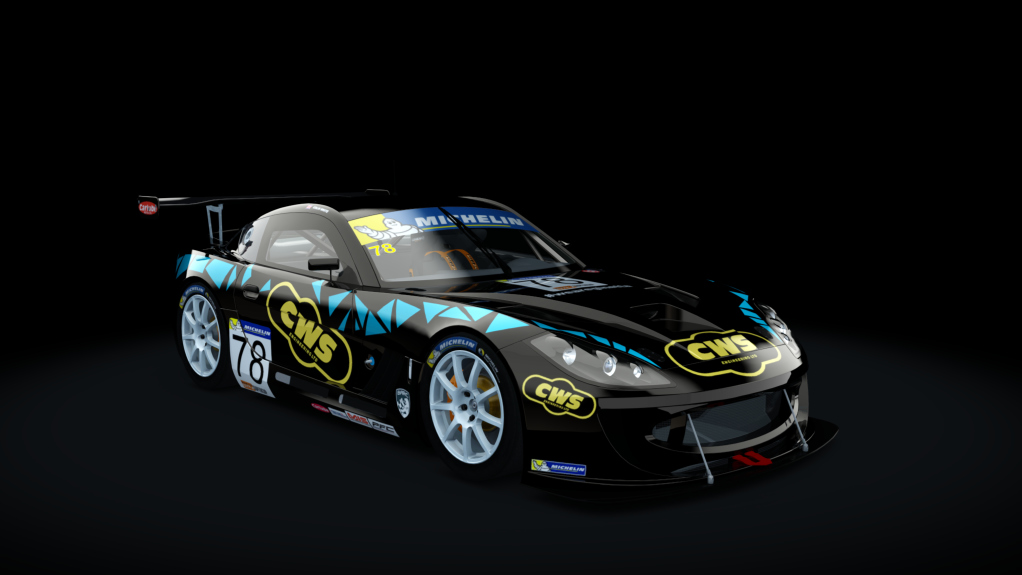 Ginetta G55 SuperCup 2017 LHD, skin 2017_78_white