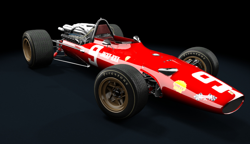 GPL Ferrari 312, skin jackie_ickx