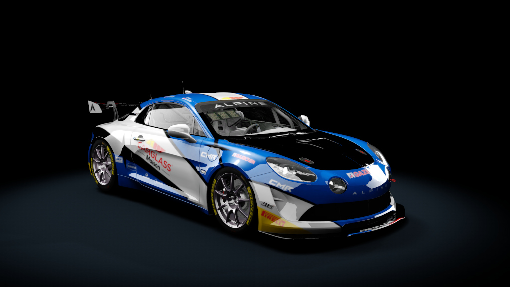 Alpine A110 GT4, skin 4