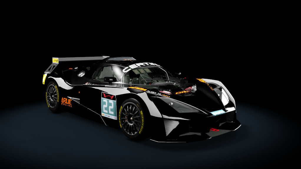 KTM X-BOW GT4, skin black