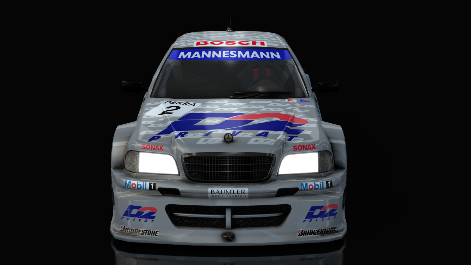 Mercedes-Benz C180 DTM, skin 2_Franchitti