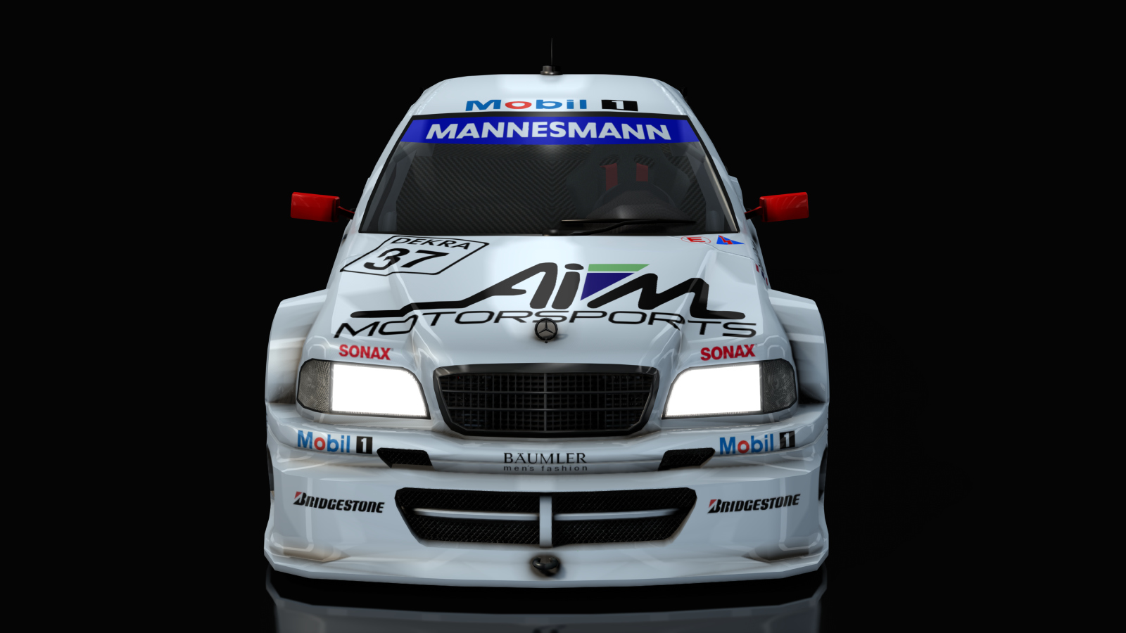 Mercedes-Benz C180 DTM, skin 37_prutirat