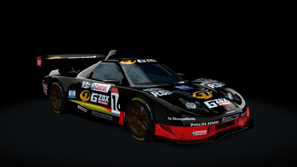 Honda NSX GT500, skin gzox