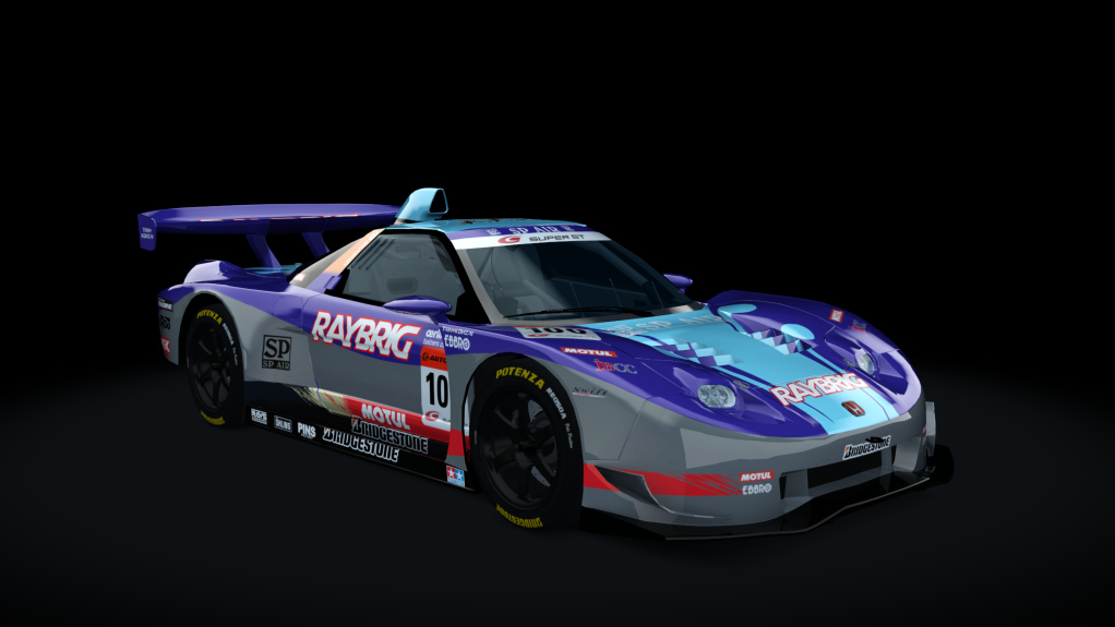 Honda NSX GT500, skin raybrig