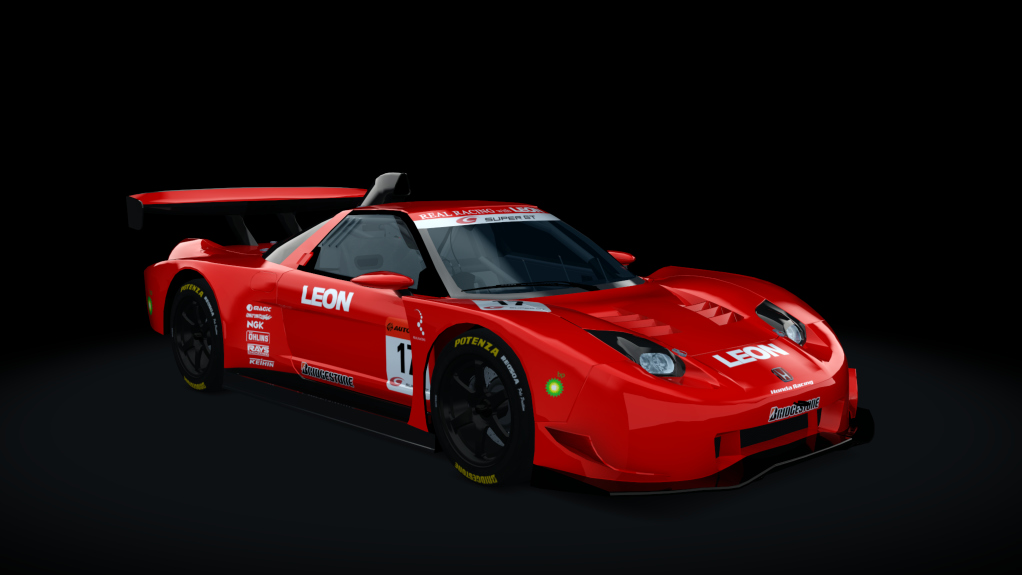 Honda NSX GT500, skin realracing