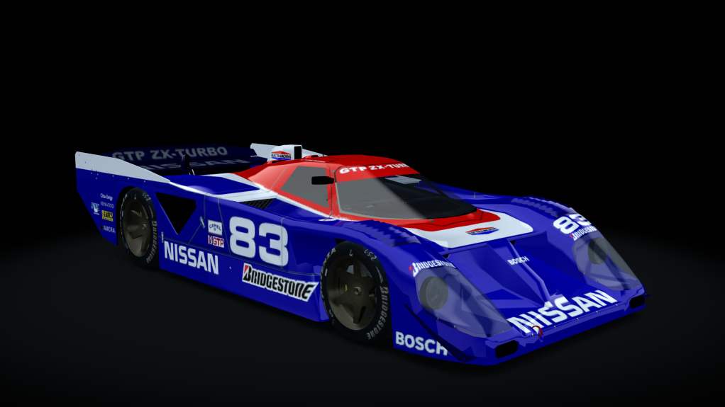 Nissan GTP ZX-Turbo, skin Electramotive83