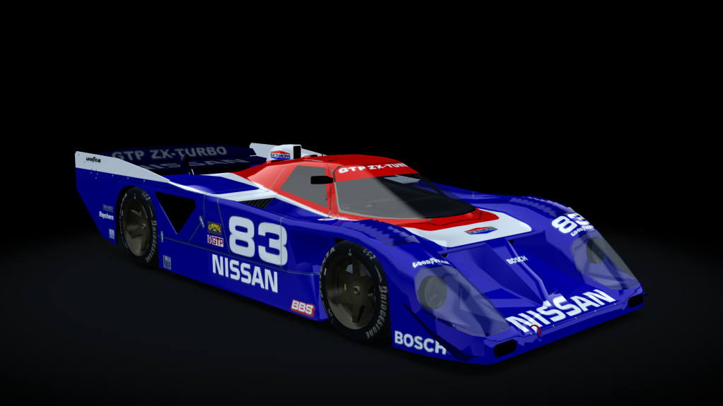 Nissan GTP ZX-Turbo, skin Electramotive8883