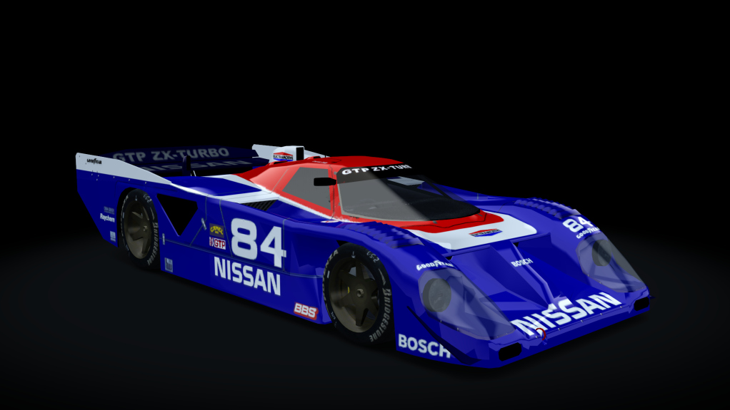 Nissan GTP ZX-Turbo, skin Electramotive8884