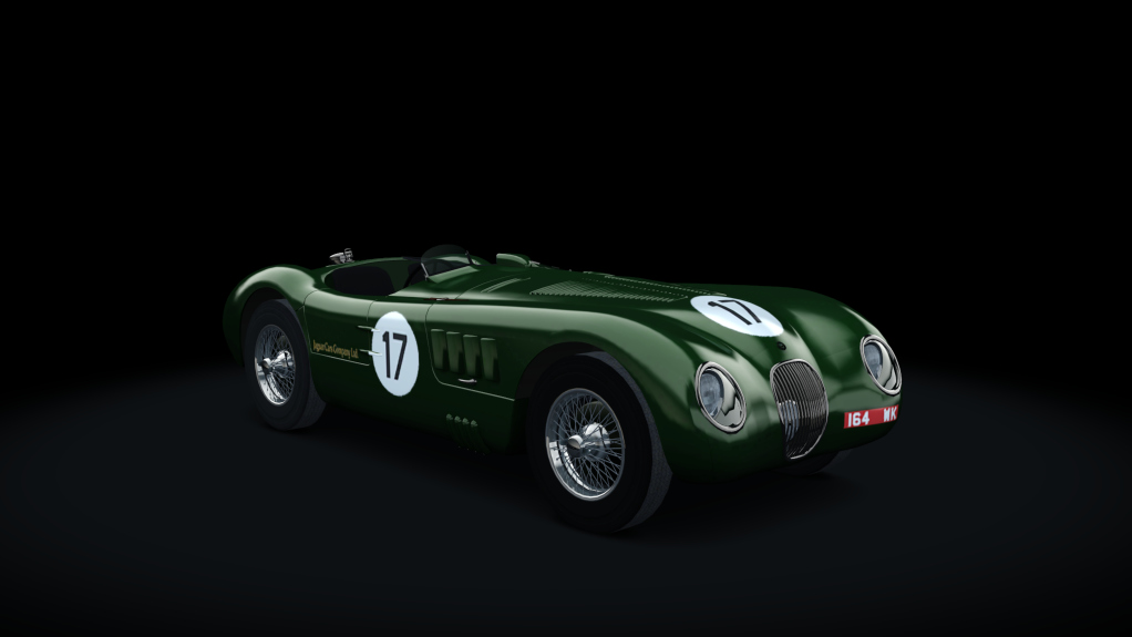 Jaguar C-Type 1952, skin LM53_Jaguar_Cars_Ltd_17