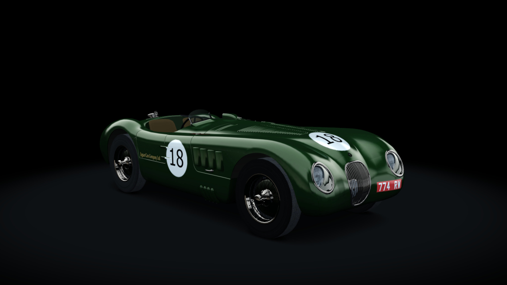 Jaguar C-Type 1952, skin LM53_Jaguar_Cars_Ltd_18