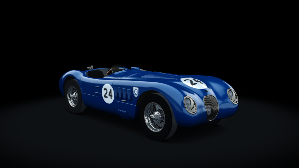Jaguar C-Type 1952 S1, skin WSC54_Ecurie_Ecosse_24