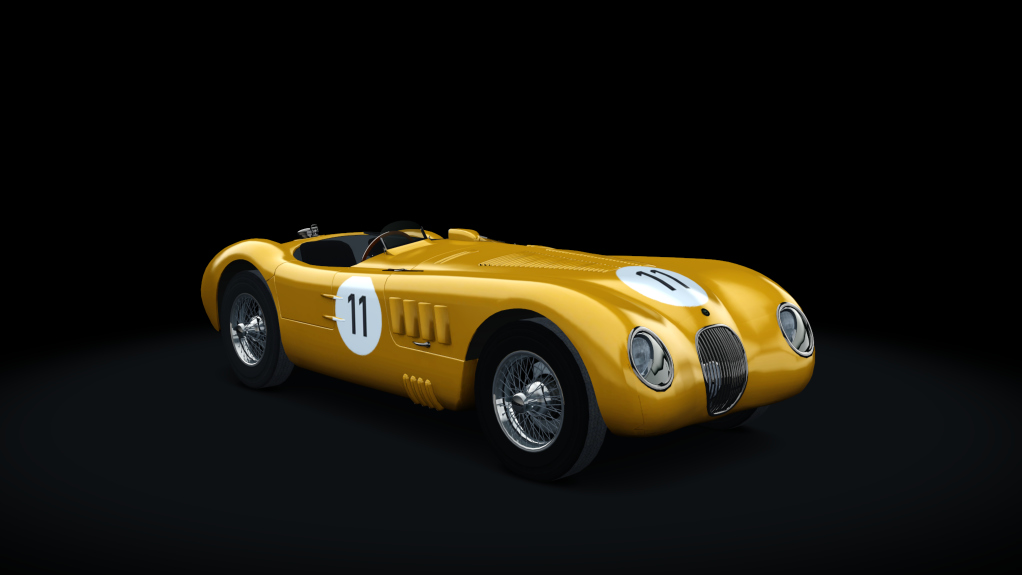 Jaguar C-Type 1952 S1, skin WSC56_Walter_Hansgen11