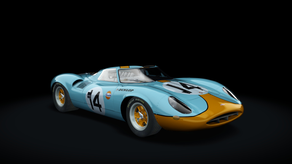 Jaguar XJ13 1966, skin 14_gulf