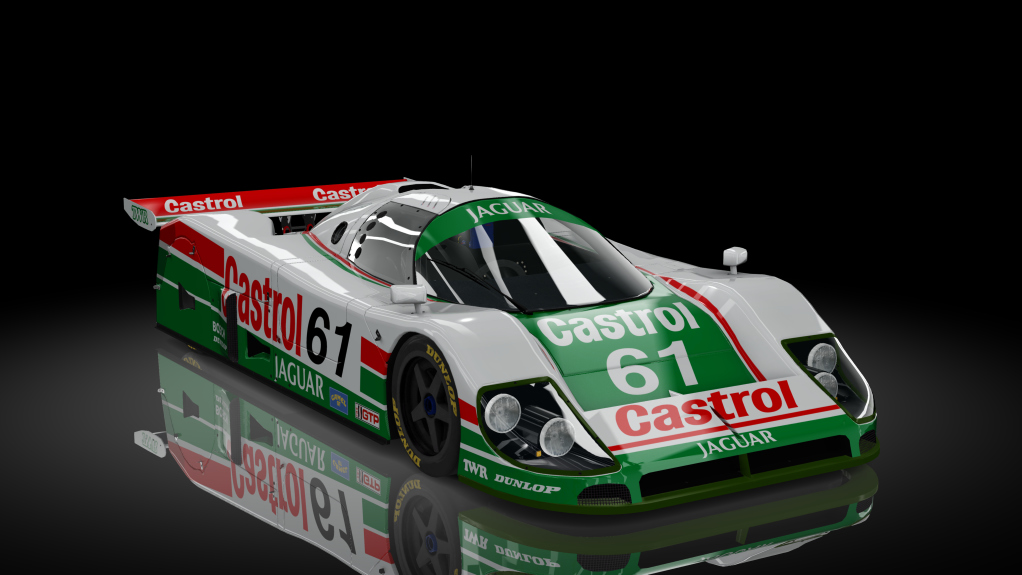 Jaguar XJR-9 LM, skin 61