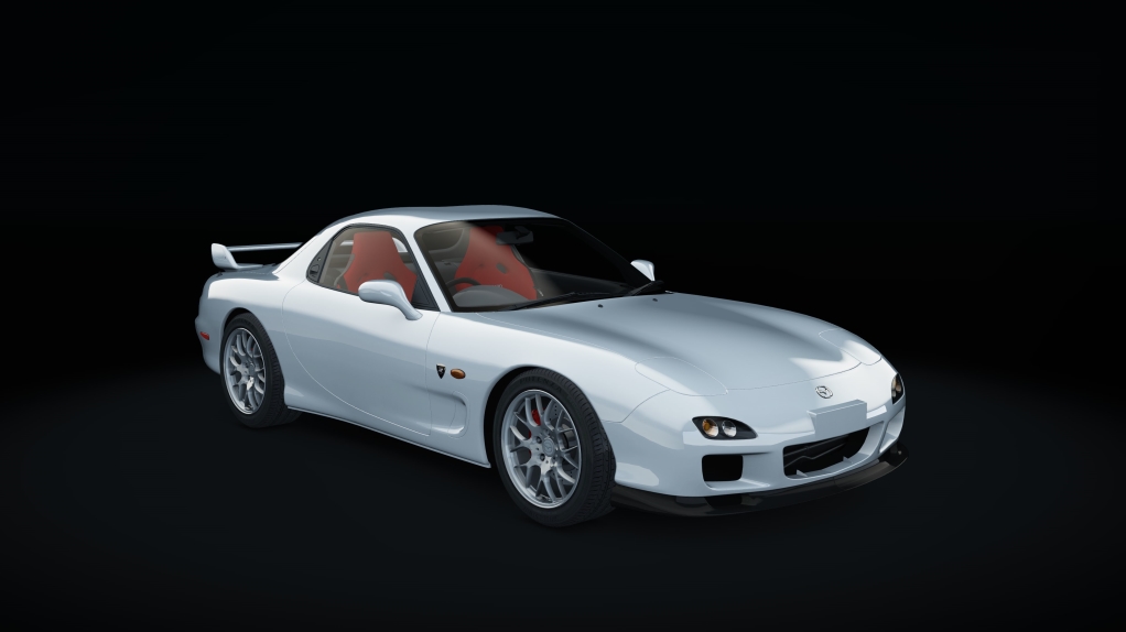 Mazda RX-7 Spirit R, skin 07_pure_white_b