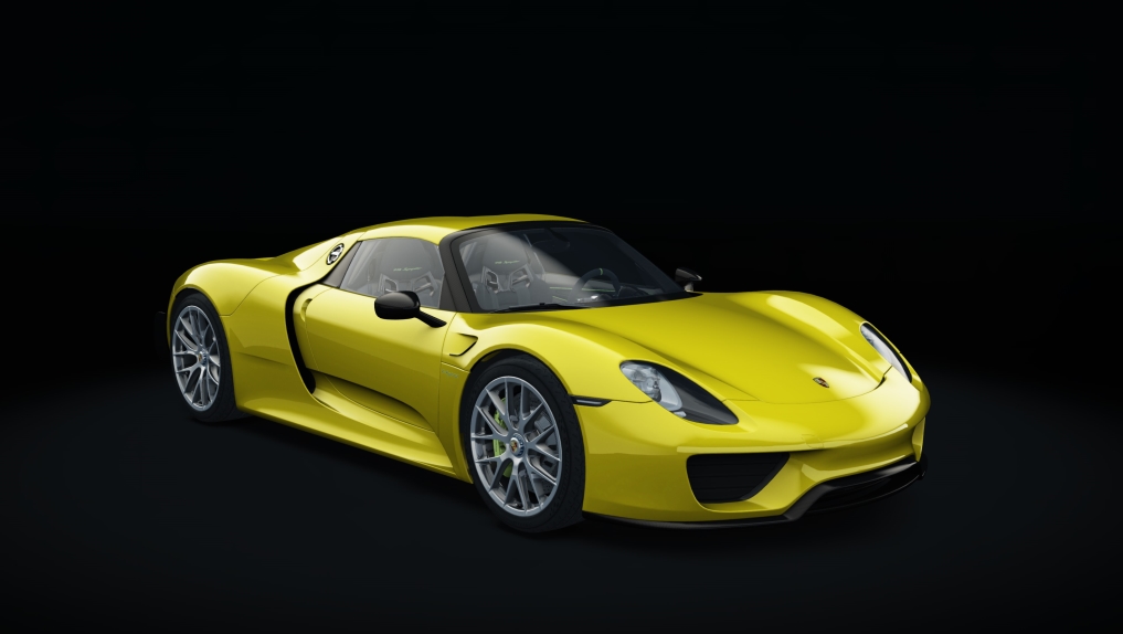 Porsche 918 Spyder, skin 12_racing_yellow