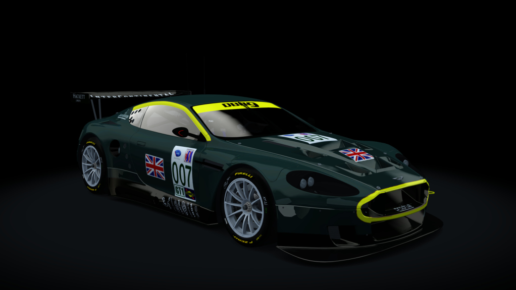 Aston Martin DBR9, skin Green2