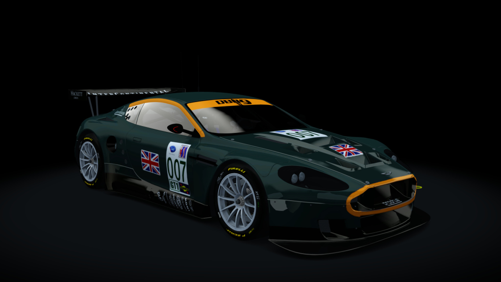 Aston Martin DBR9, skin Green3