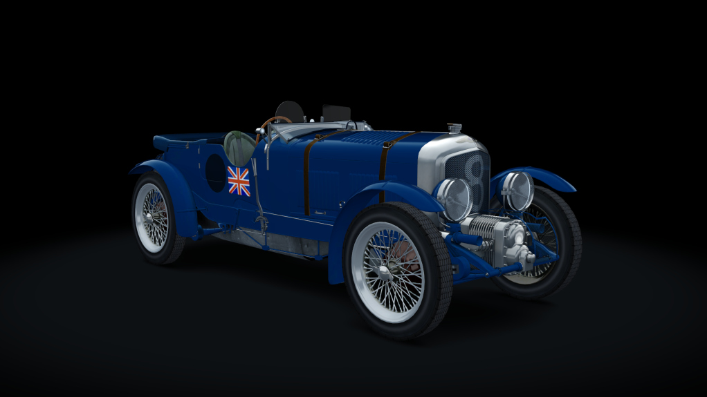 Bentley Blower 4½ Litre, skin blue