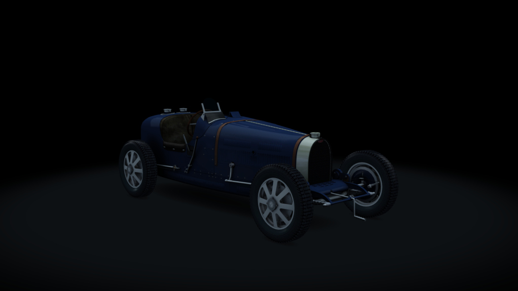 Bugatti Type 51A, skin blue