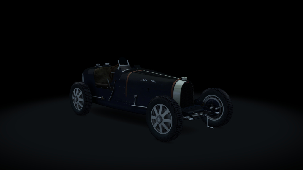 Bugatti Type 51A, skin tiger