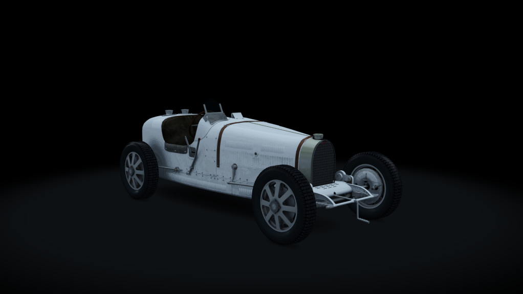 Bugatti Type 51A, skin white