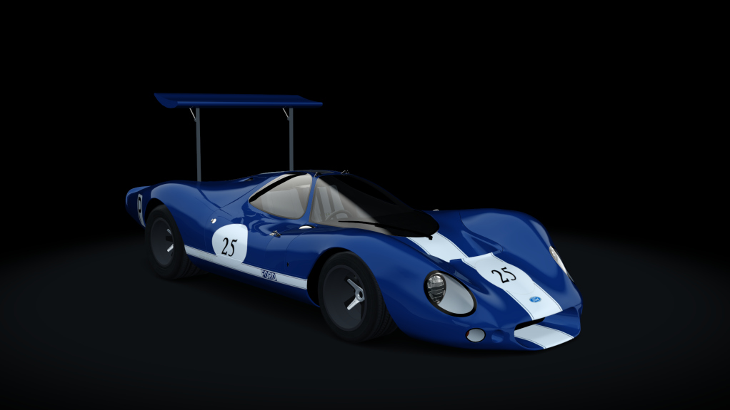 Ford P68, skin 25_Blue_and_White