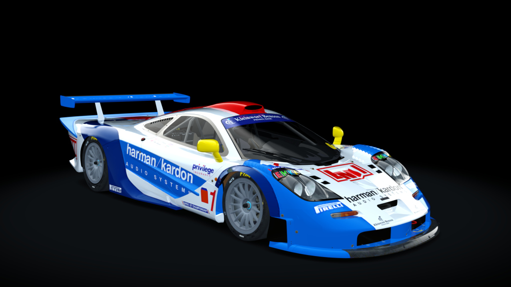 McLaren F1 GTR Longtail, skin emi_1