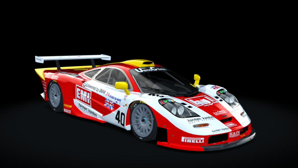 McLaren F1 GTR Longtail, skin emi_40