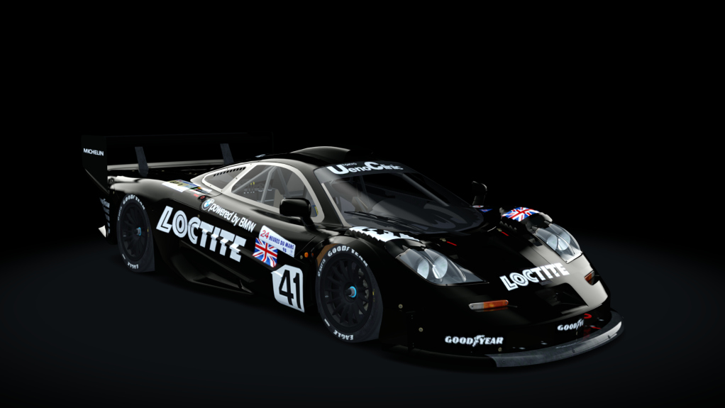 McLaren F1 GTR Longtail, skin loctite_41