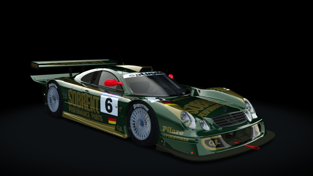 Mercedes CLK GTR, skin 06