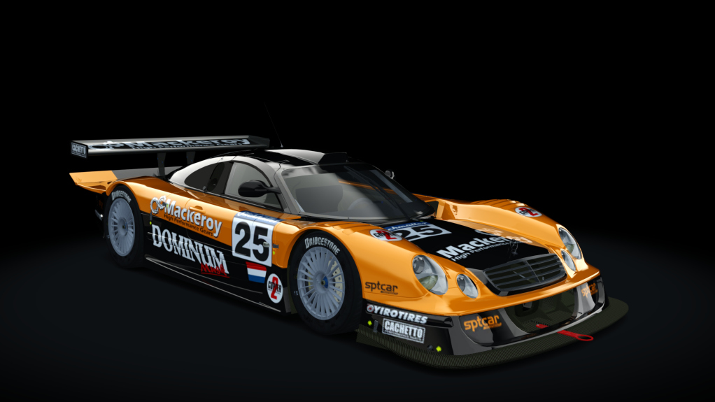 Mercedes CLK GTR, skin 25