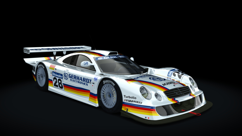 Mercedes CLK GTR, skin 28