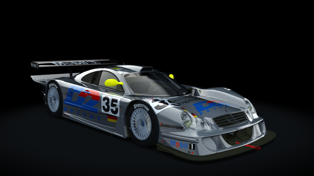 Mercedes CLK GTR, skin 35a