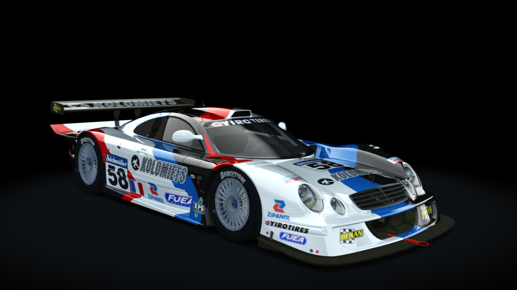 Mercedes CLK GTR, skin 58