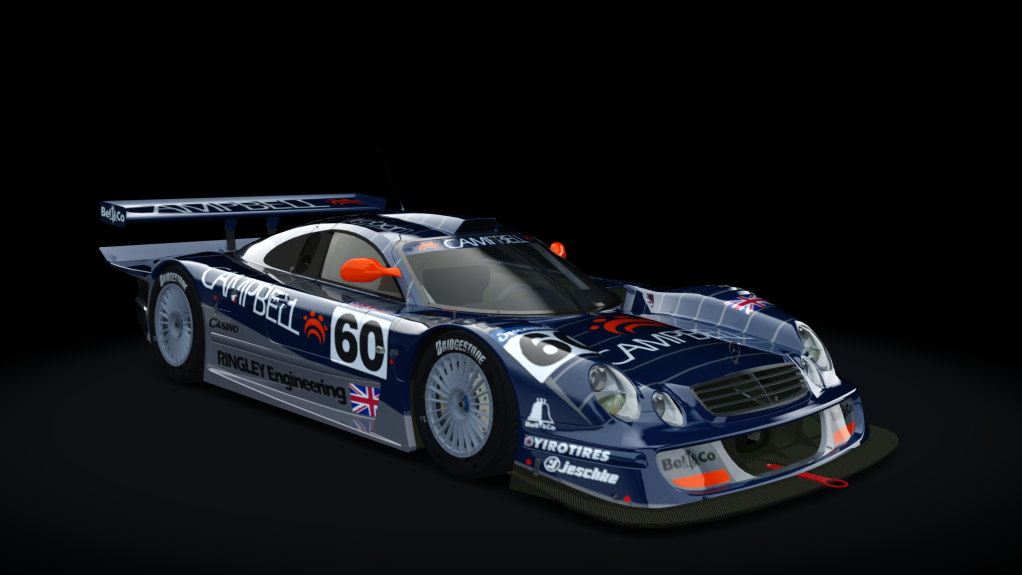 Mercedes CLK GTR, skin 60