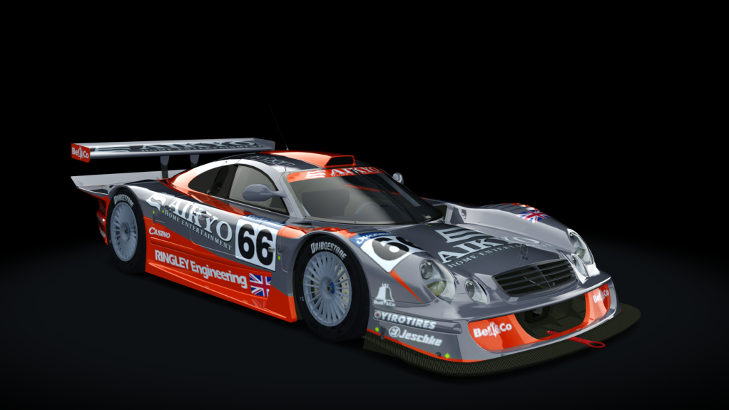 Mercedes CLK GTR, skin 66