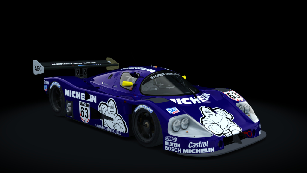 Sauber Mercedes C9 GT, skin 02_michelin_63