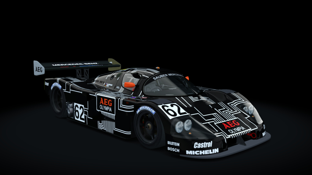 Sauber Mercedes C9 GT, skin 04_aeg_olympia_62