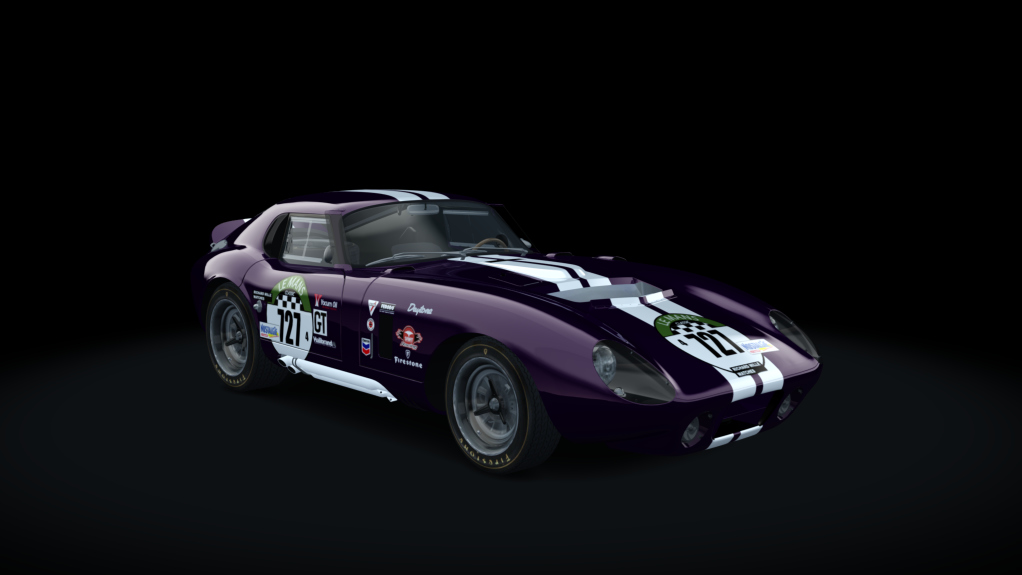 Shelby Daytona 289, skin 727_Le_Mans_Classic