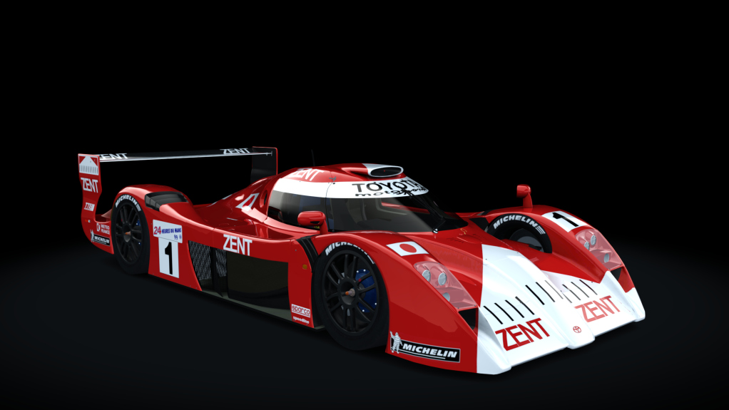Toyota GT-One TS020, skin ToyotaGT_ONE_1_Marlboro_barcode