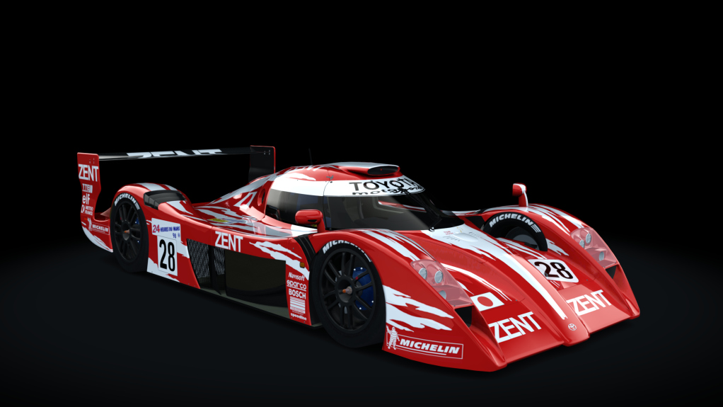 Toyota GT-One TS020, skin ToyotaGT_ONE_28
